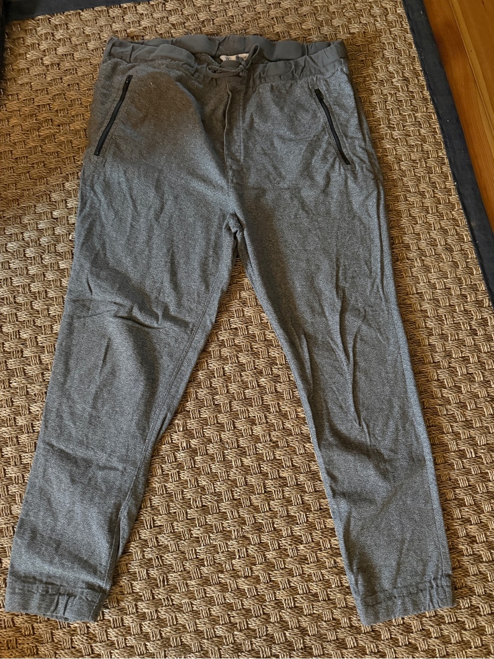 J. Crew Gray Knit Drawstring Joggers
